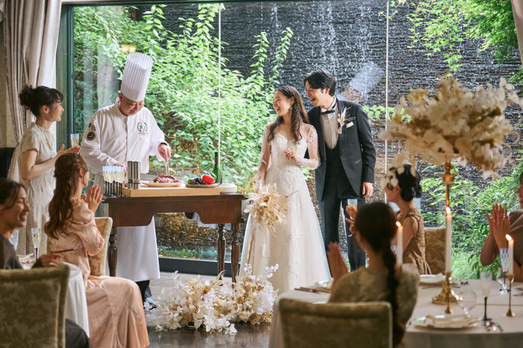 引き振袖 緑茶地 鳳凰に花 豪華 新婦 結婚式 花嫁 挙式 披露宴 公式】代官山 鳳鳴館 | 東京代官山・渋谷の大正浪漫のゲストハウス